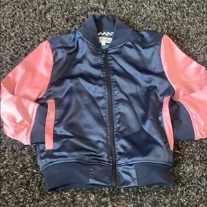 Brand new boys jacket satin bomber